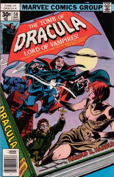 Cover for Tomb of Dracula (Marvel, 1972 series) #56 [Regular Edition]