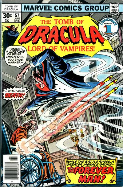 Cover for Tomb of Dracula (Marvel, 1972 series) #57 [30¢]
