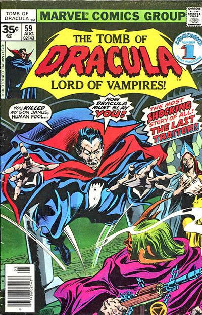 Cover for Tomb of Dracula (Marvel, 1972 series) #59 [35¢]