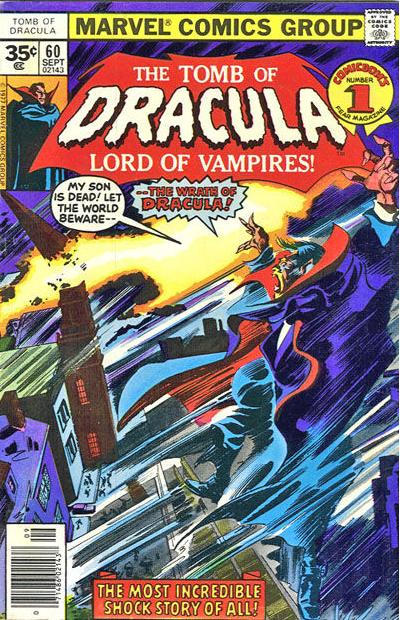 Cover for Tomb of Dracula (Marvel, 1972 series) #60 [35¢]
