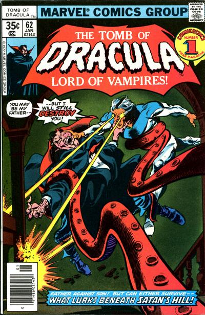 Cover for Tomb of Dracula (Marvel, 1972 series) #62