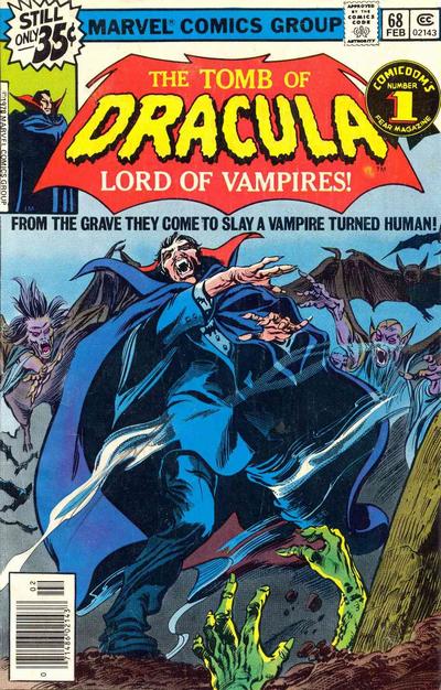 Cover for Tomb of Dracula (Marvel, 1972 series) #68