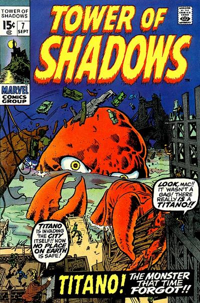 Cover for Tower of Shadows (Marvel, 1969 series) #7
