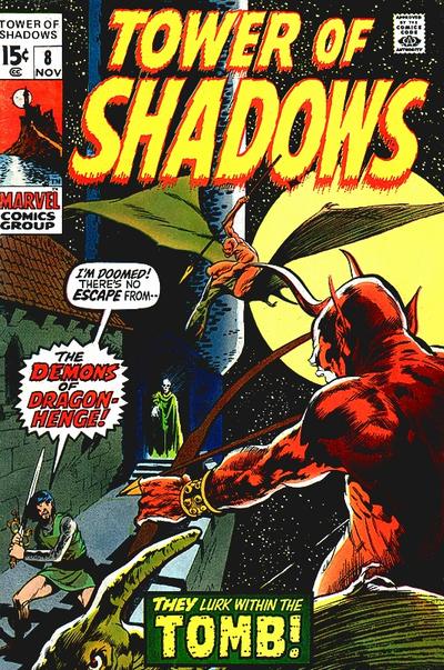 Cover for Tower of Shadows (Marvel, 1969 series) #8