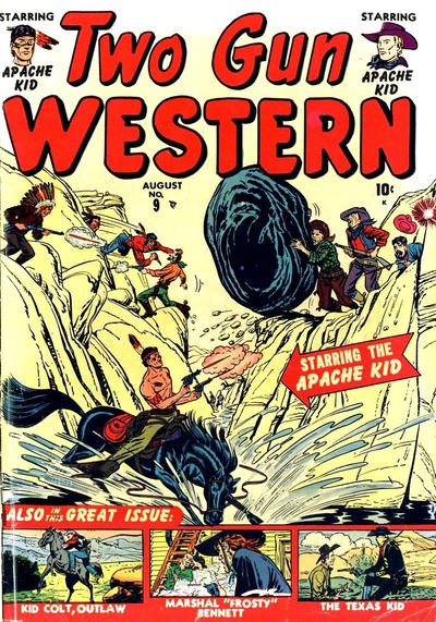 Cover for Two Gun Western (Marvel, 1950 series) #9