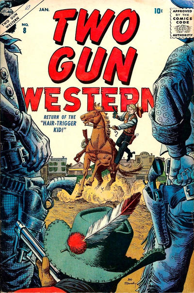 Cover for Two Gun Western (Marvel, 1956 series) #8