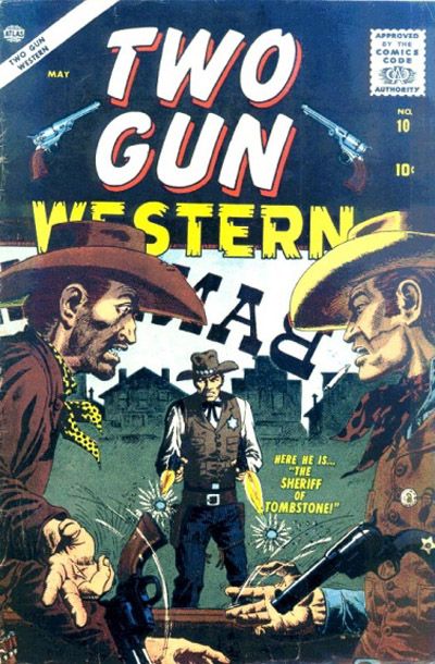 Cover for Two Gun Western (Marvel, 1956 series) #10