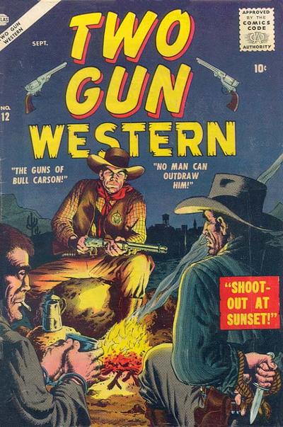 Cover for Two Gun Western (Marvel, 1956 series) #12