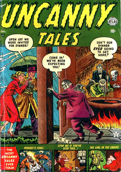 Cover for Uncanny Tales (Marvel, 1952 series) #4