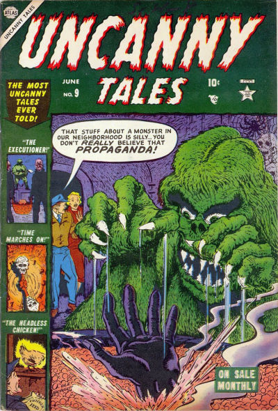 Cover for Uncanny Tales (Marvel, 1952 series) #9