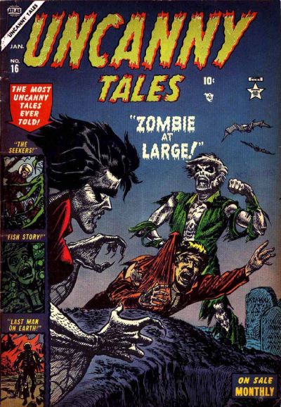 Cover for Uncanny Tales (Marvel, 1952 series) #16