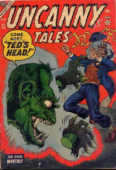 Cover for Uncanny Tales (Marvel, 1952 series) #20