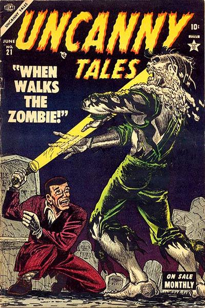 Cover for Uncanny Tales (Marvel, 1952 series) #21
