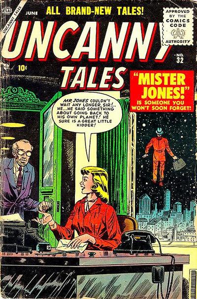 Cover for Uncanny Tales (Marvel, 1952 series) #32