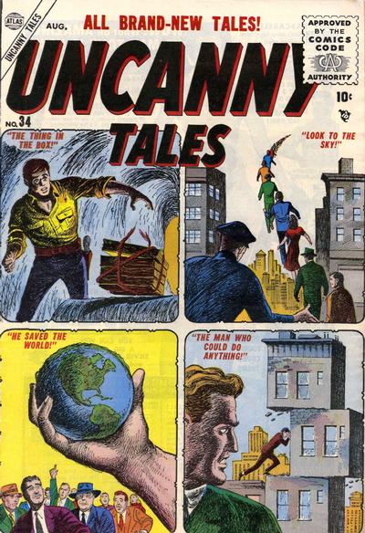 Cover for Uncanny Tales (Marvel, 1952 series) #34