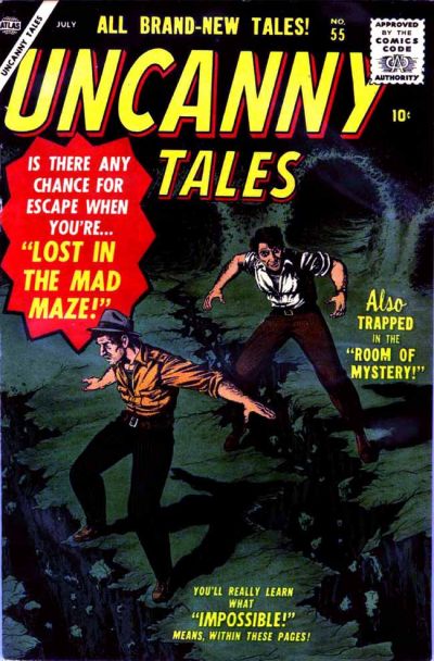 Cover for Uncanny Tales (Marvel, 1952 series) #55