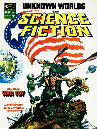Cover for Unknown Worlds of Science Fiction (Marvel, 1975 series) #2