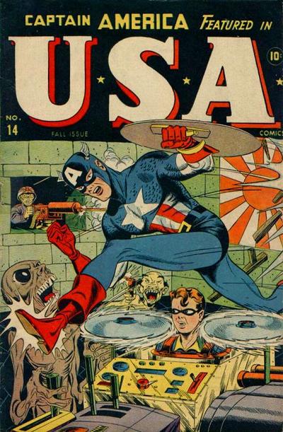 Cover for U. S. A. Comics [USA Comics; U.S.A. Comics] (Marvel, 1941 series) #14