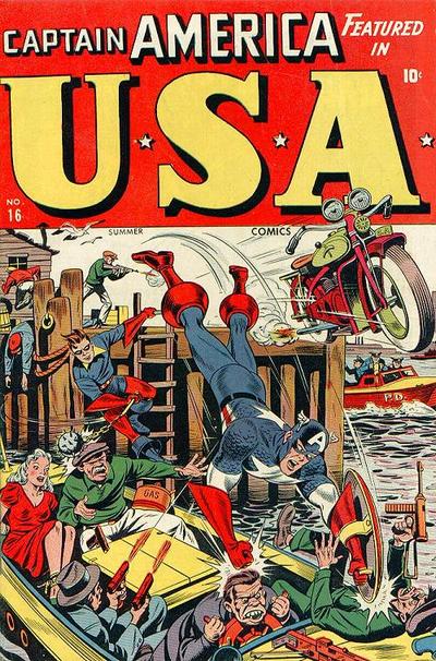 Cover for U. S. A. Comics [USA Comics; U.S.A. Comics] (Marvel, 1941 series) #16