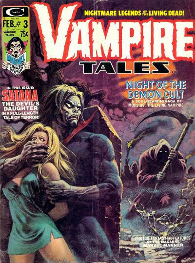 Cover for Vampire Tales (Marvel, 1973 series) #3