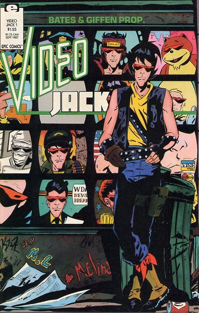 Cover for Video Jack (Marvel, 1987 series) #1