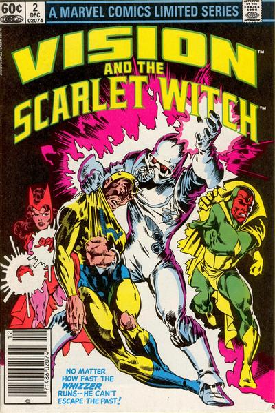 Cover for The Vision and the Scarlet Witch (Marvel, 1982 series) #2 [Newsstand]
