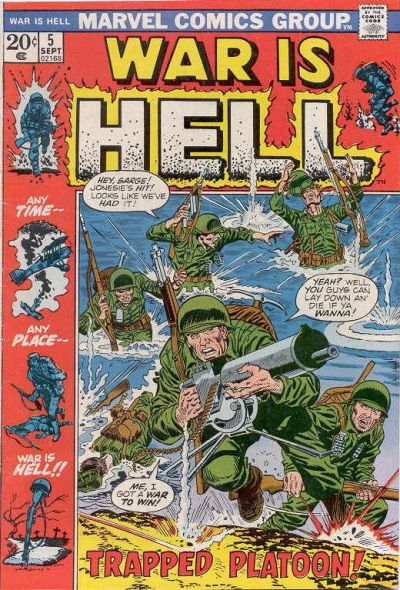 Cover for War Is Hell (Marvel, 1973 series) #5