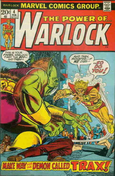 Cover for Warlock (Marvel, 1972 series) #4 [Regular Edition]