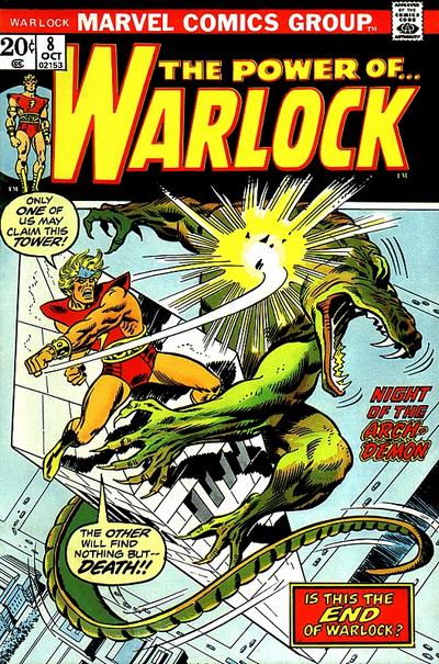 Cover for Warlock (Marvel, 1972 series) #8