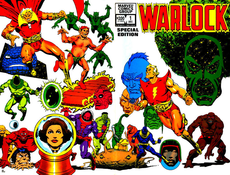 Cover for Warlock (Marvel, 1982 series) #1