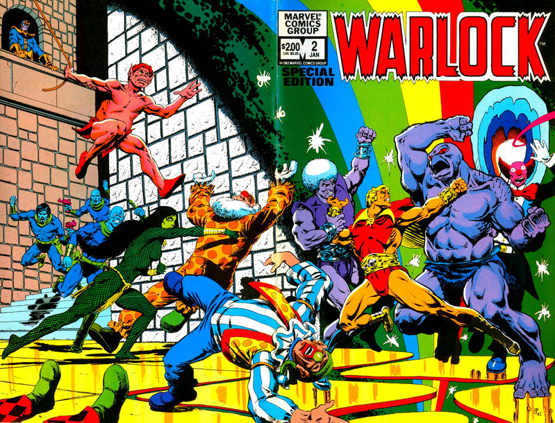 Cover for Warlock (Marvel, 1982 series) #2