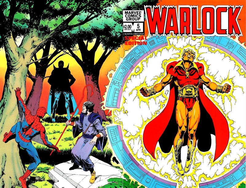 Cover for Warlock (Marvel, 1982 series) #5