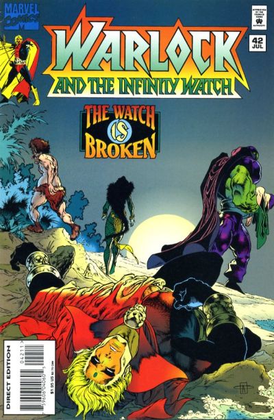Cover for Warlock and the Infinity Watch (Marvel, 1992 series) #42