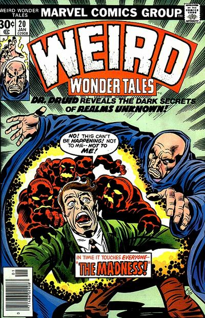 Cover for Weird Wonder Tales (Marvel, 1973 series) #20
