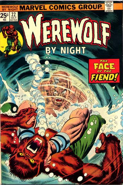 Cover for Werewolf by Night (Marvel, 1972 series) #22