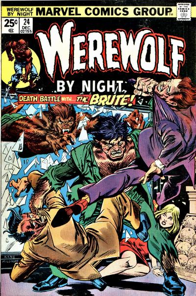 Cover for Werewolf by Night (Marvel, 1972 series) #24