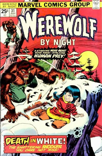 Cover for Werewolf by Night (Marvel, 1972 series) #31