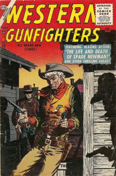 Cover for Western Gunfighters (Marvel, 1956 series) #20