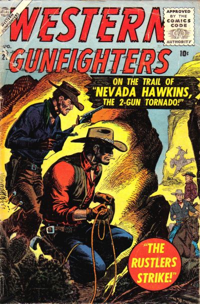 Cover for Western Gunfighters (Marvel, 1956 series) #21
