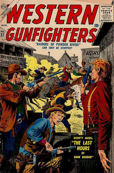 Cover for Western Gunfighters (Marvel, 1956 series) #27