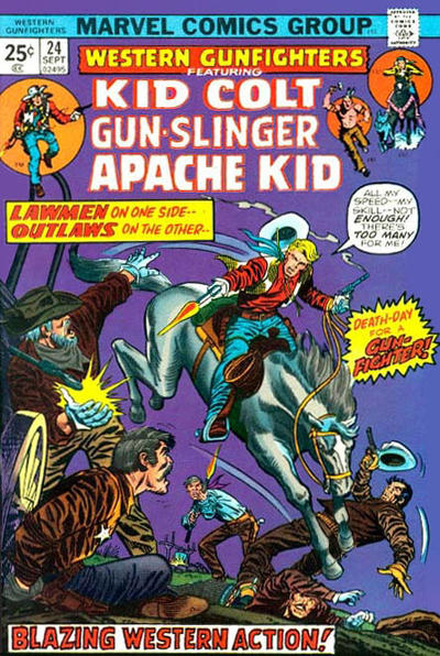 Cover for Western Gunfighters (Marvel, 1970 series) #24