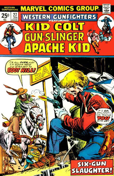 Cover for Western Gunfighters (Marvel, 1970 series) #27