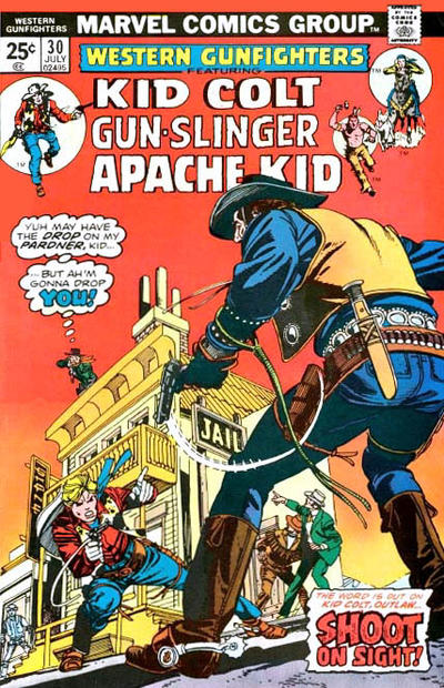 Cover for Western Gunfighters (Marvel, 1970 series) #30
