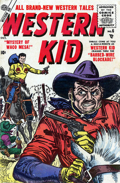 Cover for Western Kid (Marvel, 1954 series) #6