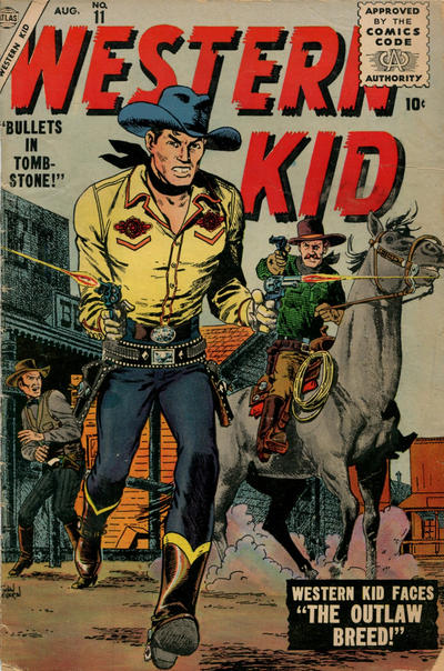 Cover for Western Kid (Marvel, 1954 series) #11