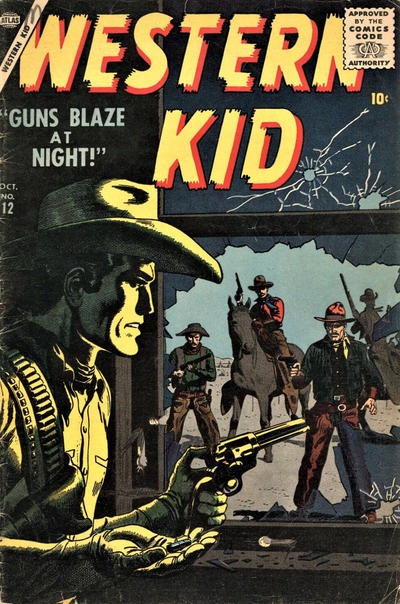 Cover for Western Kid (Marvel, 1954 series) #12