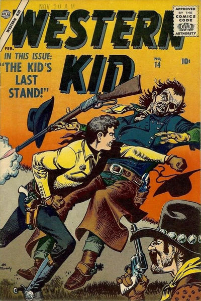 Cover for Western Kid (Marvel, 1954 series) #14