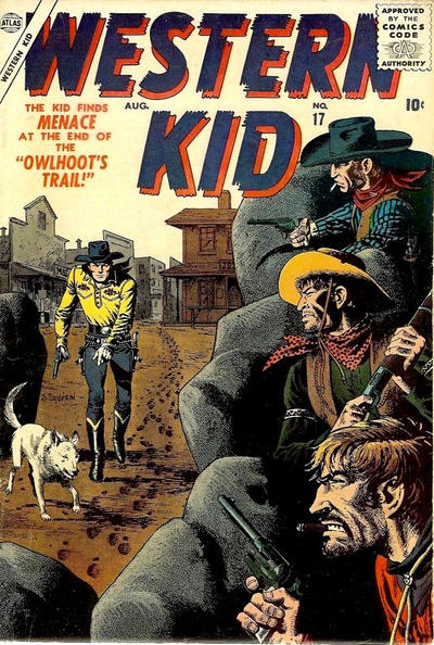 Cover for Western Kid (Marvel, 1954 series) #17