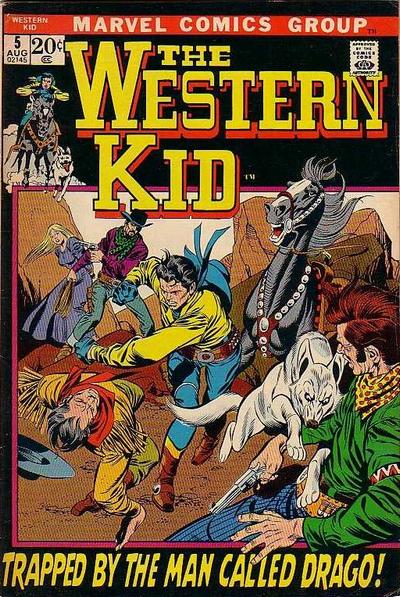 Cover for The Western Kid (Marvel, 1971 series) #5