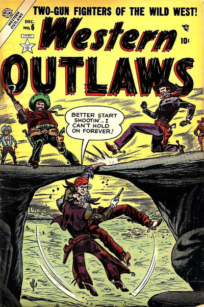 Cover for Western Outlaws (Marvel, 1954 series) #6